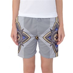 Abiogenisis Women s Basketball Shorts by sacredsymbology