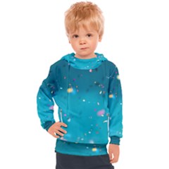 Bluesplash Kids  Hooded Pullover by LW323