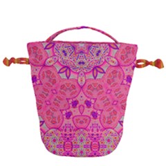 Pinkstar Drawstring Bucket Bag by LW323