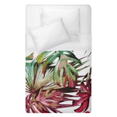 Tropical Leaves Duvet Cover (single Size) by goljakoff