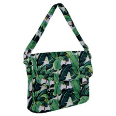 Banana Leaves Buckle Messenger Bag by goljakoff