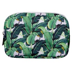 Banana Leaves Make Up Pouch (small) by goljakoff