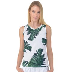 Banana Leaves Women s Basketball Tank Top by goljakoff