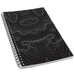 Topography 5 5  X 8 5  Notebook by goljakoff
