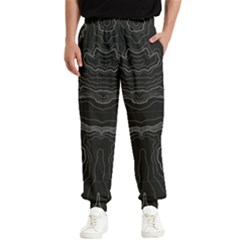 Topography Men s Elastic Waist Pants by goljakoff