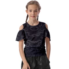 Topography Kids  Butterfly Cutout Tee by goljakoff