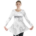 Topography map Long Sleeve Tunic  View1