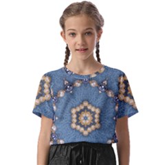 Denimpearls Kids  Basic Tee