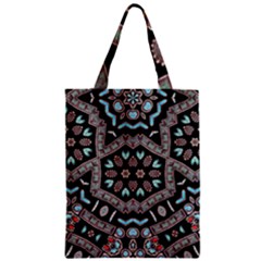 Zaz Zipper Classic Tote Bag by LW323