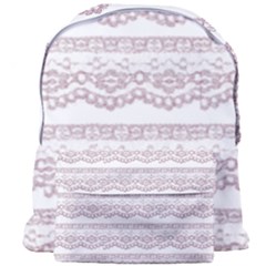 Purple-lace Giant Full Print Backpack