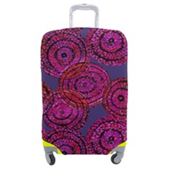 Unusual Circles  Abstraction Luggage Cover (medium) by SychEva