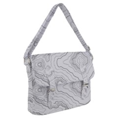 Topography Map Buckle Messenger Bag by goljakoff