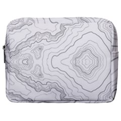 Topography Map Make Up Pouch (large) by goljakoff