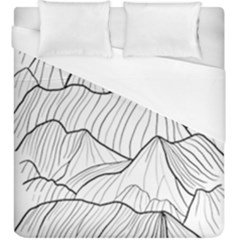 Mountains Duvet Cover (king Size) by goljakoff