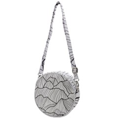 Mountains Crossbody Circle Bag by goljakoff