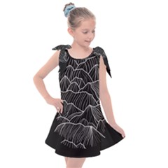 Black Mountain Kids  Tie Up Tunic Dress by goljakoff