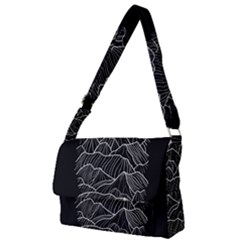 Black Mountain Full Print Messenger Bag (l) by goljakoff