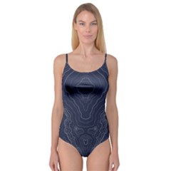 Blue Topography Camisole Leotard  by goljakoff