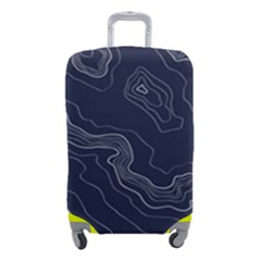 Topography Map Luggage Cover (small) by goljakoff