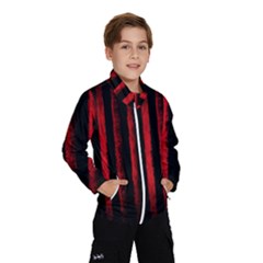 Red Lines Kids  Windbreaker by goljakoff