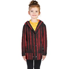 Red Lines Kids  Double Breasted Button Coat by goljakoff