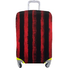 Red Lines Luggage Cover (large) by goljakoff