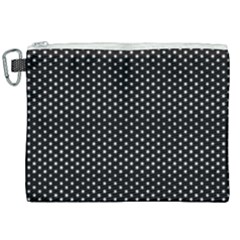 Stars On Black Ink Canvas Cosmetic Bag (xxl) by goljakoff