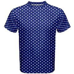 Stars Blue Ink Men s Cotton Tee by goljakoff