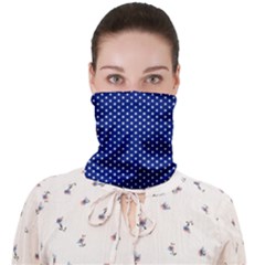 Stars Blue Ink Face Covering Bandana (adult) by goljakoff