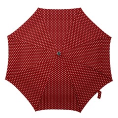 Stars Red Ink Hook Handle Umbrellas (medium) by goljakoff