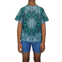 Blue Gem Kids  Short Sleeve Swimwear