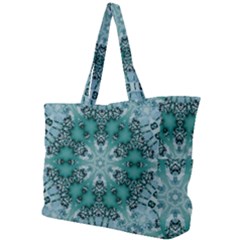 Blue Gem Simple Shoulder Bag by LW323