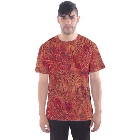 Animalprintfnl1 Men s Sport Mesh Tee by PollyParadise