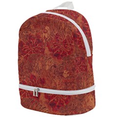 Animalprintfnl1 Zip Bottom Backpack