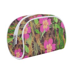 Jungle Floral Make Up Case (small) by PollyParadise