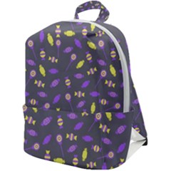 Candy Zip Up Backpack by UniqueThings