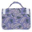 Folk floral pattern. Abstract flowers surface design. Seamless pattern Satchel Handbag View3