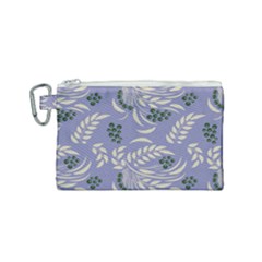 Folk floral pattern. Abstract flowers surface design. Seamless pattern Canvas Cosmetic Bag (Small)