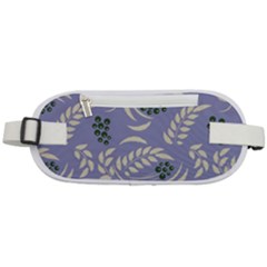 Folk floral pattern. Abstract flowers surface design. Seamless pattern Rounded Waist Pouch