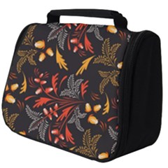 Folk Floral Pattern  Abstract Flowers Surface Design  Seamless Pattern Full Print Travel Pouch (big) by Eskimos