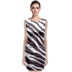 Zebra Classic Sleeveless Midi Dress