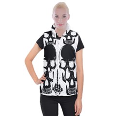 Bad 2 The Bone Women s Button Up Vest by MrsTheDON