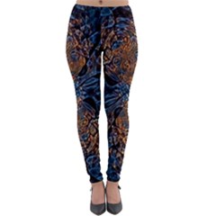 Fractal Galaxy Lightweight Velour Leggings