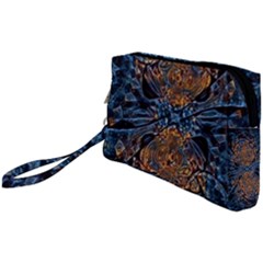 Fractal Galaxy Wristlet Pouch Bag (small) by MRNStudios