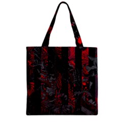 Gates Of Hell Zipper Grocery Tote Bag by MRNStudios