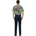 Floral-diamonte Men s Short Sleeve Pocket Shirt  View2