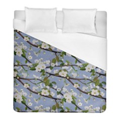 Pear Branch With Flowers Duvet Cover (full/ Double Size) by SychEva