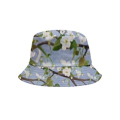Pear Branch With Flowers Bucket Hat (kids) by SychEva