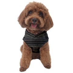 Wooden Linear Geometric Design Dog Sweater by dflcprintsclothing