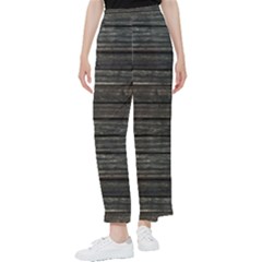 Wooden Linear Geometric Design Women s Pants  by dflcprintsclothing